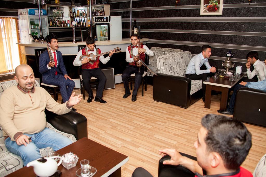Issam Hotel & Spa Sheki Exterior foto
